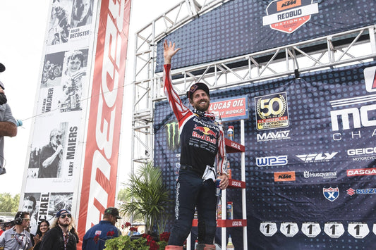 BARCIA GETS IT DONE WITH A PODIUM FINISH AT REDBUD!