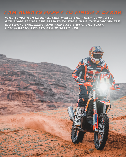 Toby Price- DAKAR RALLY 2023 31st Dec 2022-15th Jan 2023